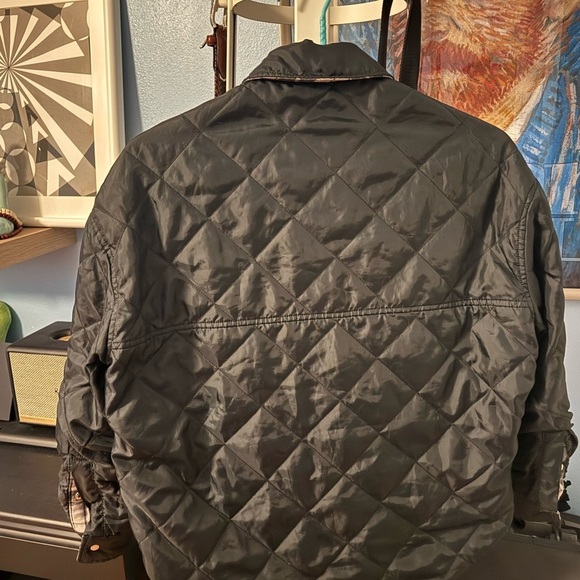 Converse reversible Black Plaid Jacket - Picture 9 of 10